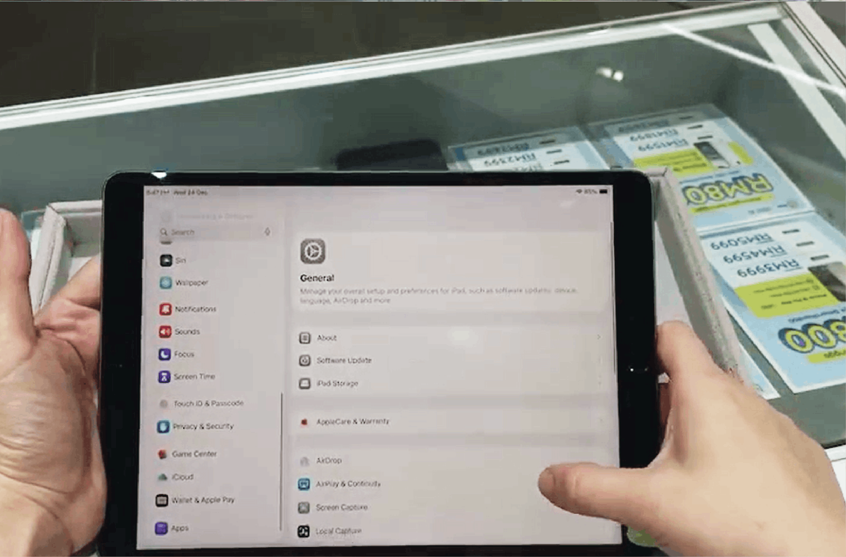 Used iPad Air 3rd Video